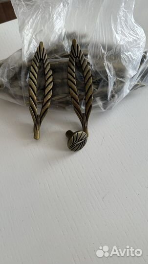 Мебельные ручки бронза