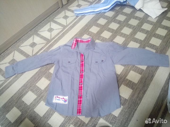 Рубашка для мальчика р. 122-128