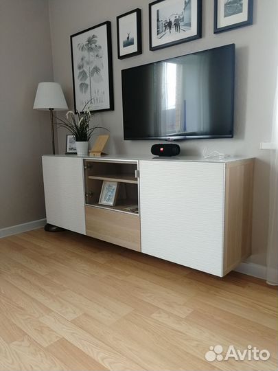 Тумба под тв IKEA бесто 180 см