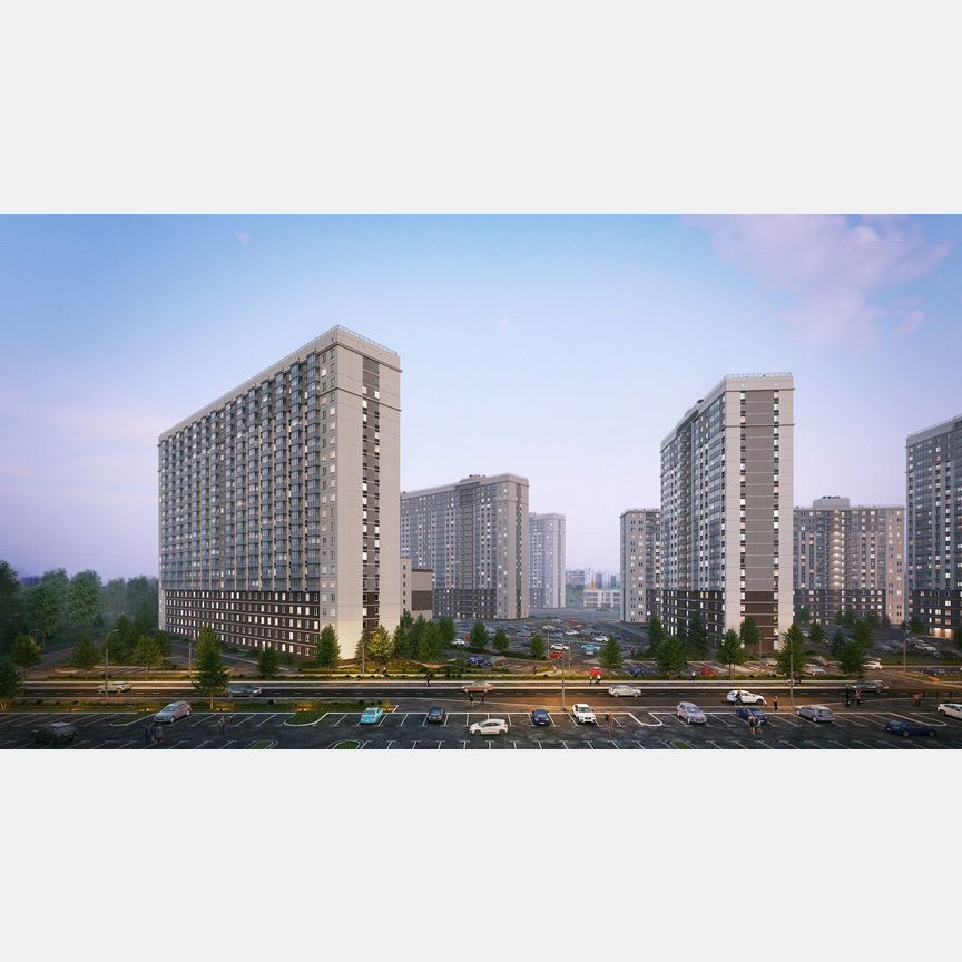 1-к. квартира, 34,5 м², 17/24 эт.