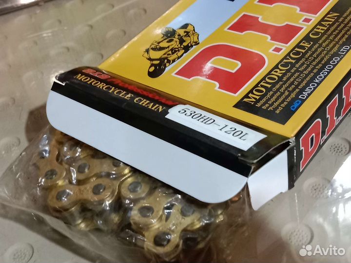 Цепь на мотоцикл 530 120L