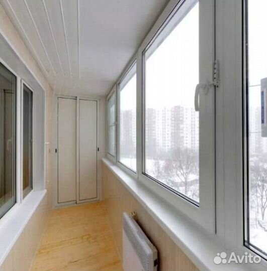 Остекление балконов