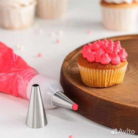 Насадка кондитерская «Круг», d2,2 см, выход 1 см