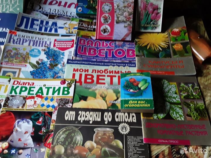 Журналы и книги для творчества (вышив,вязан.поделк