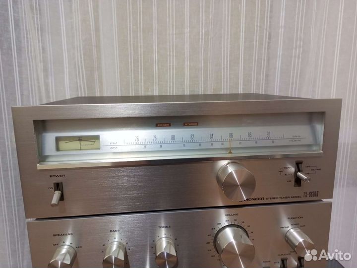 Кассетная дека, тюнер, усилитель