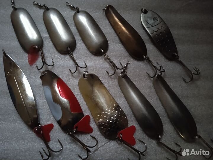 Блёсны, воблеры, поплавки