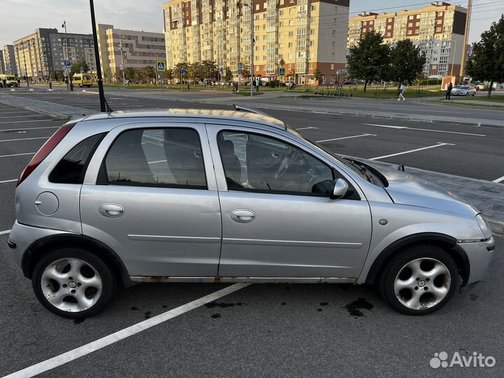 Opel Corsa 1.2 AMT, 2003, битый, 301 278 км