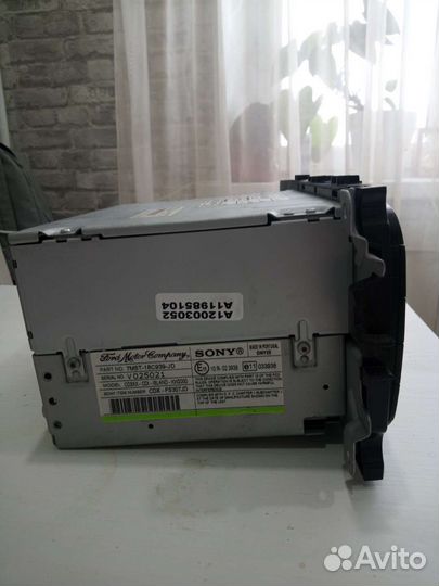 Автомагнитола sony ford focus, mondeo