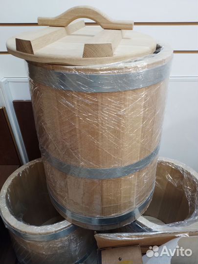 Бочки и кадки дубовые