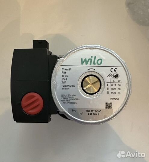 Двигатель насоса Wilo TSL 12/5 Будерус/Bosch