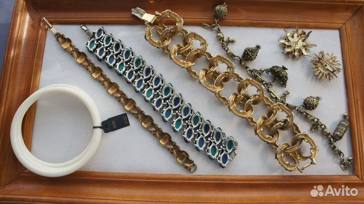 Винтажные браслеты Swarovski Florenza J Grew Anson