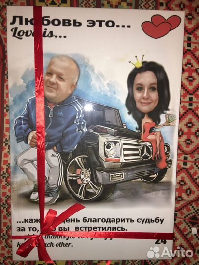 Портрет по фото, шарж, рисунок и др