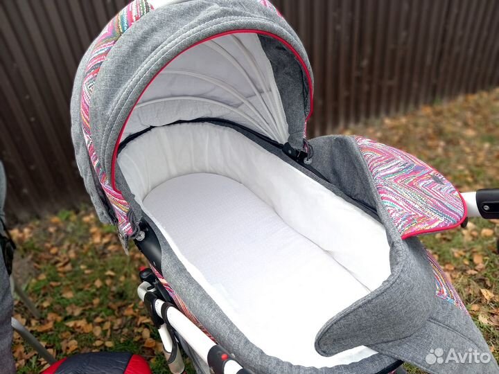 Коляска 3 в 1 adamex