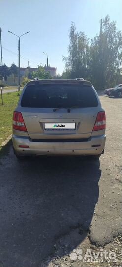 Kia Sorento 2.4 МТ, 2004, битый, 250 000 км