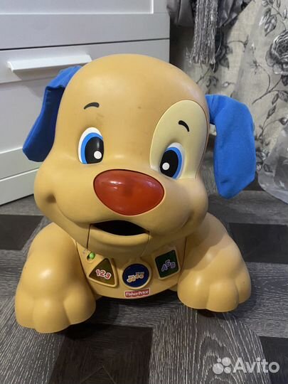 Собака каталка fisher price