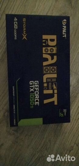 Видеокарта gtx 1050 ti 4gb