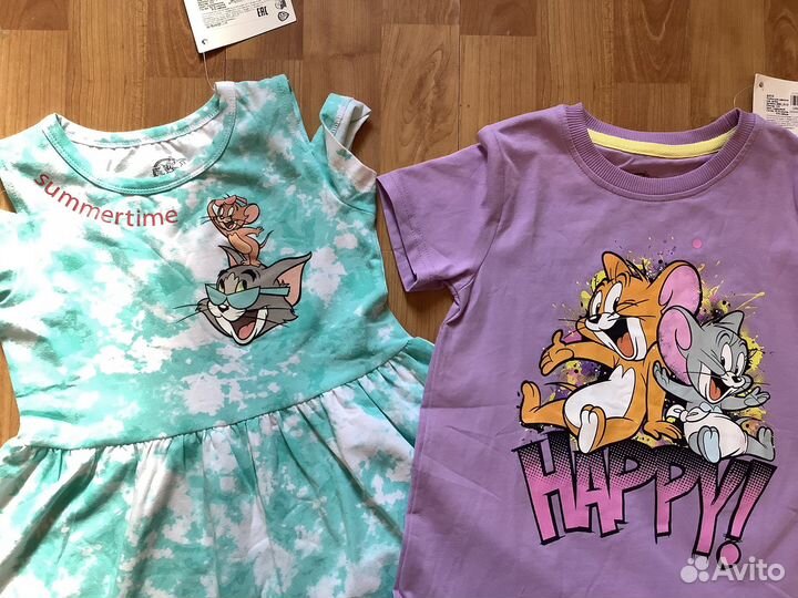 Новое платье для девочки Том и Джерри