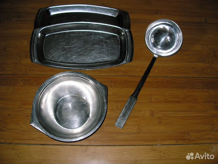 Миски и посуда СССР, алюминий, нержавейка