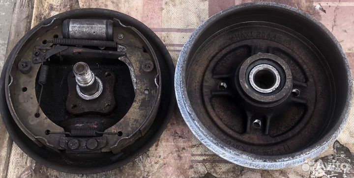 Тормозные барабаны renault logan 1