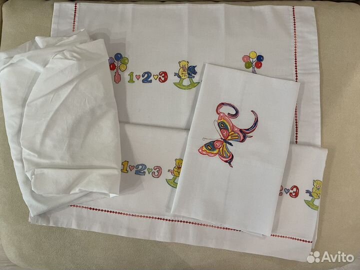 Постельное белье в детскую кроватку