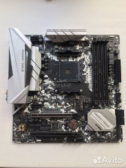 Материнская плата am4 asrock steel legend