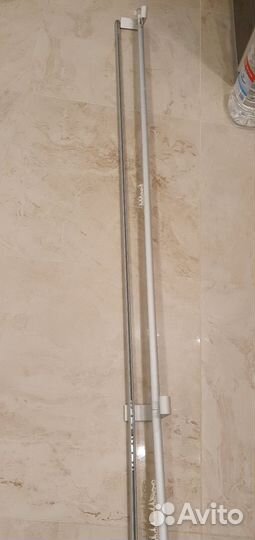 Карнизы для штор двухрядный металлический