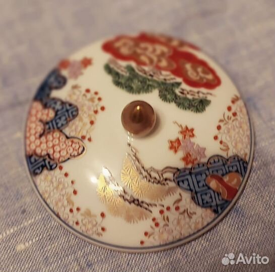 Фарфоровая чайная пара