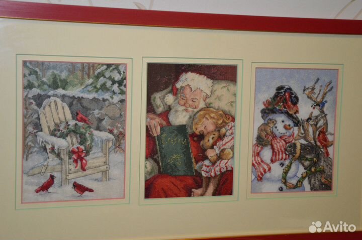 Картина вышитая крестом