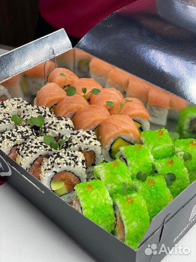Действующий суши - бар (доставка роллы, пицца)