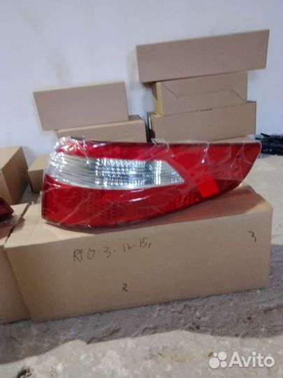 Kia rio 3 задний фонарь левый правый