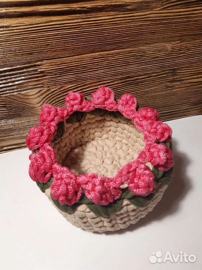 Корзина с цветами