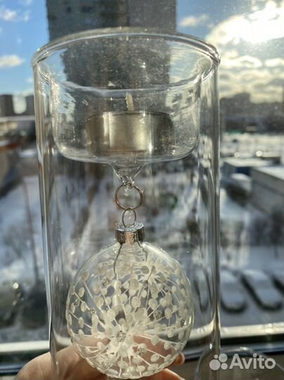 Подсвечники - стекло