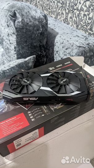 Видеокарта rx580 8gb