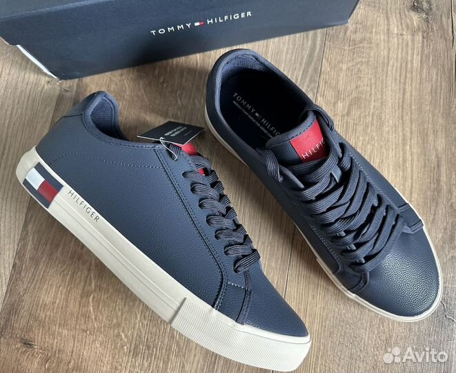 Tommy hilfiger кеды мужские 10,5 us оригинал