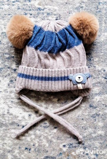 Шапочка детская зимняя