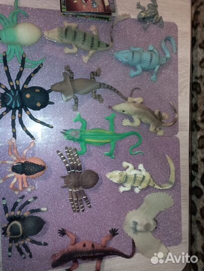 Рептилии, игрушки