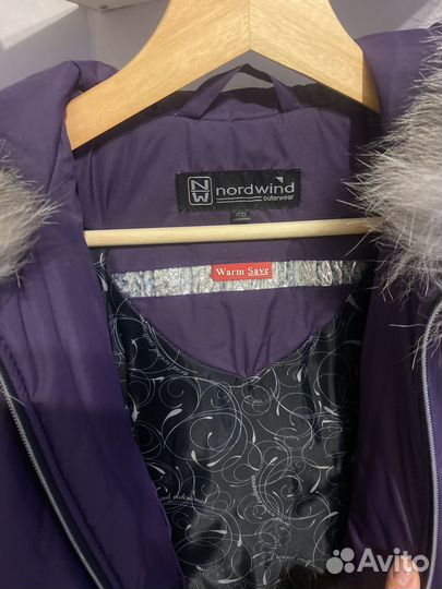 Пуховик зимний женский 42