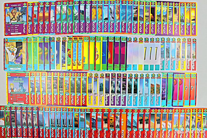 Скуби-Ду Великие Тайны Мира Карточки 2012, 127 шт