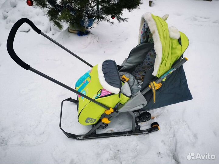 Санки коляска Nika