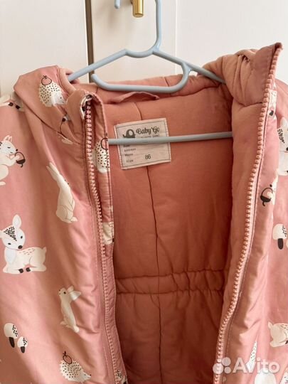 Зимний комбинезон для девочки 86 baby go