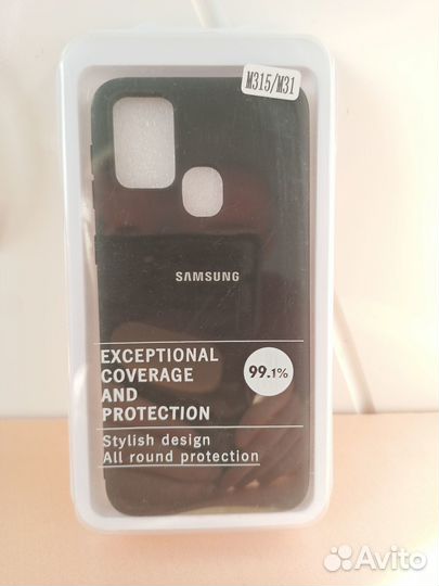 Чехол силикон для Samsung. новый