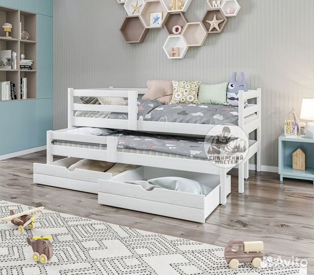 Двухъярусная кровать безопасная