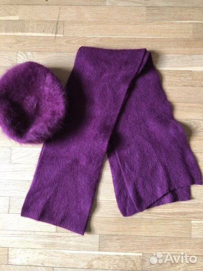 Берет, шарф комплект