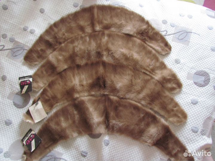 Новый воротник Рот-Фронт из меха норки СССР