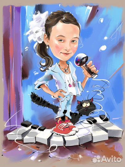 Шаржи на заказ по фото