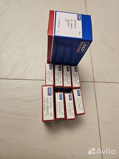 Подшипники 608 2rsh, 6002, 6202, 6001, 6303 SKF