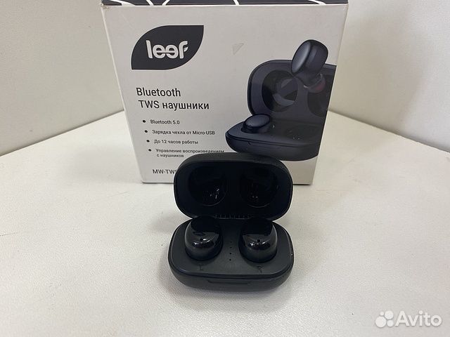 Наушники Беспроводные Внутриканальные Leef MW-TWS