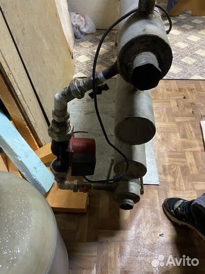 Регистр батареи с цекуляционым нассом и теном 