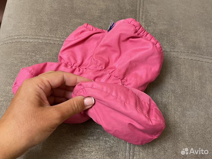 Теплые носочки сапожки для новорожденного