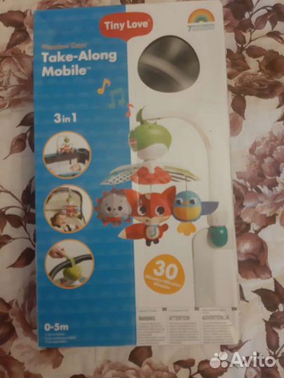 Детский мобиль в кроватку